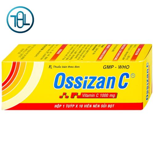 Viên sủi Ossizan C 1000mg